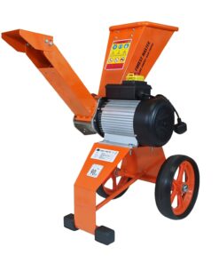 Forest Master FM4DDE broyeur de Jardin électrique 2800 W 4 CV pour Branches, Feuilles de Bois