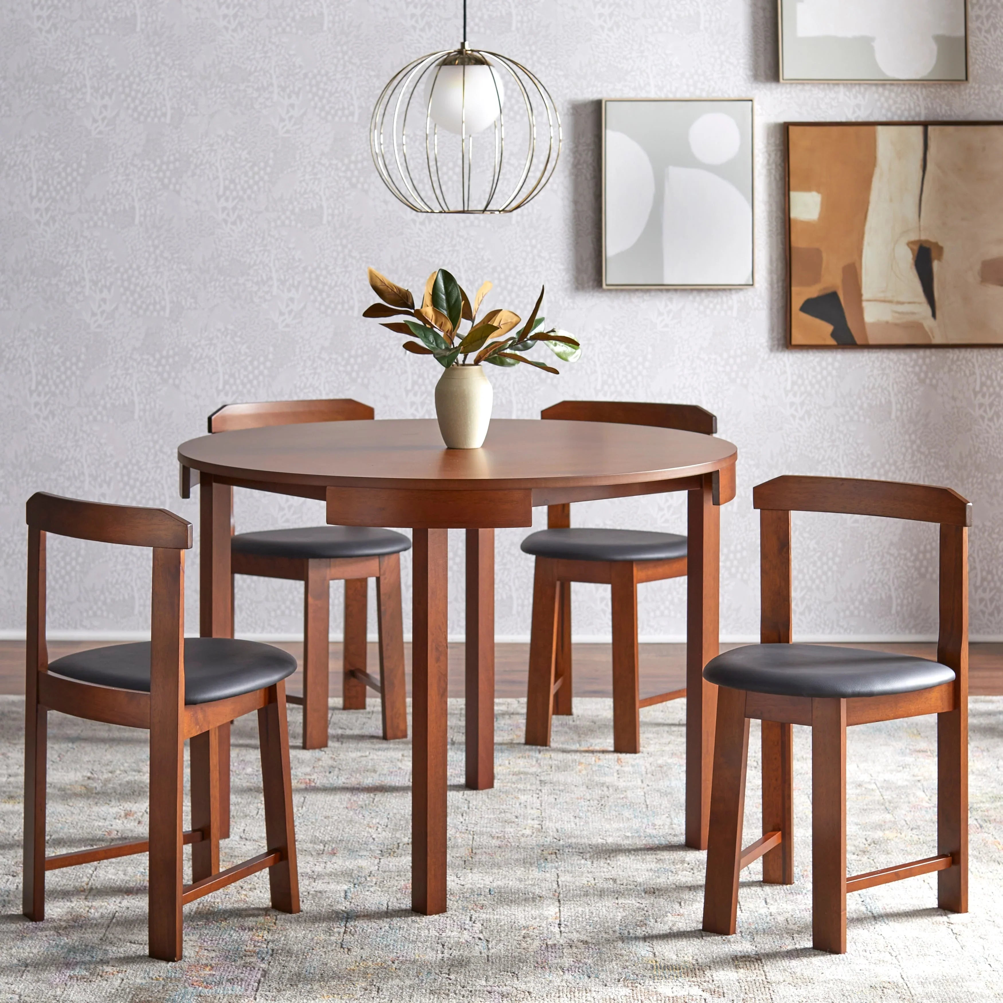 Harrisburg Tobey 5-piece Compact Round Dining Set – Image 8