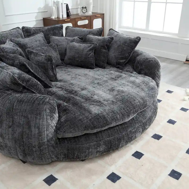 Comfortable Double Loaf Sofa Bed, Oversized Sofa Bed with Armrests – Image 36