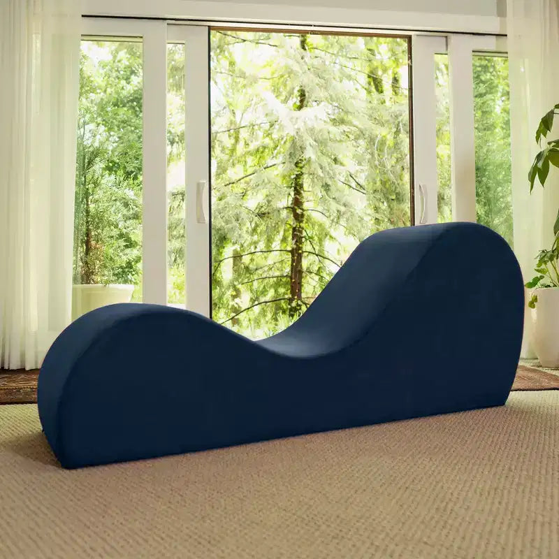 Avana Sleek Chaise Lounge for Yoga - Made in The USA - Great for Stretching, Relaxation, Exercise & More, 60D x 18W x 26H Inch, Light Grey – Image 10