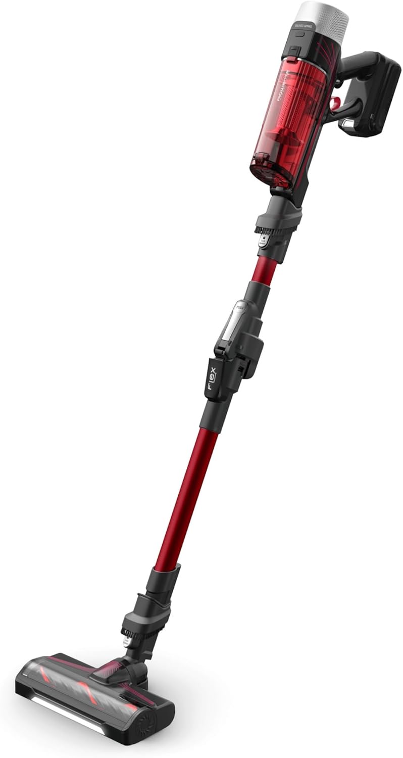 Rowenta X-Force Flex9.60, Aspirateur balai sans fil multifonction, Performant avec 100AW, Autonomie 45 minutes, Ultra léger, Tube Flex, RH2099WO – Image 2