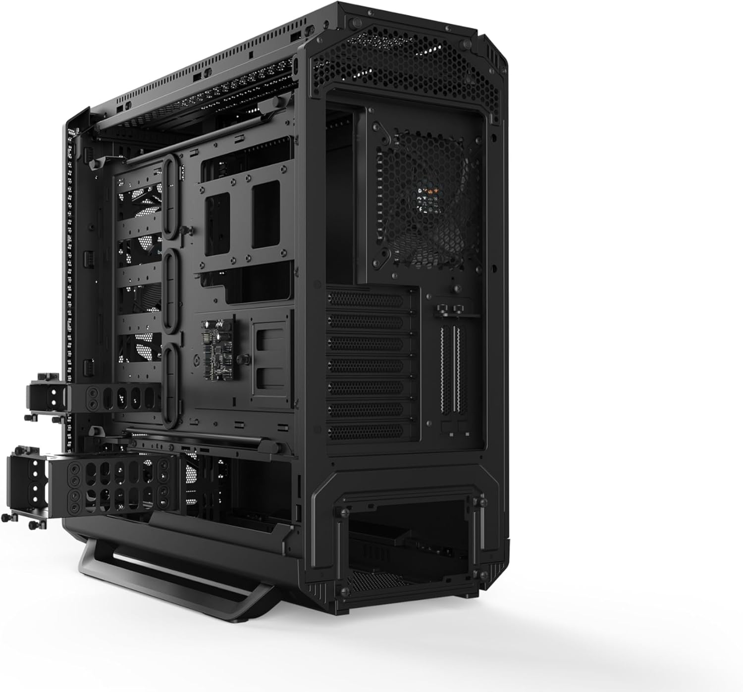 be quiet! Boîtier PC Silent Base 802 Black, 3 Ventilateurs Pure Wings 140 mm, 2 capots supérieurs et Avant interchangeables, Plateau de Carte mère découplé – Image 7
