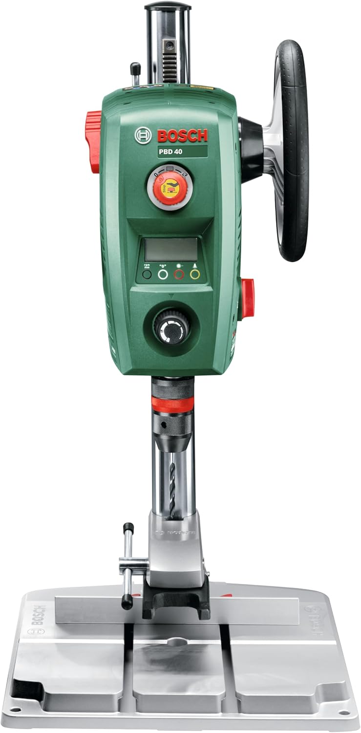 Bosch perceuse à colonne PBD 40 710 W, diamètre d'alésage max. dans l'acier/le bois : 13 mm/40 mm, course de perçage 90 mm, emballage carton – Image 2