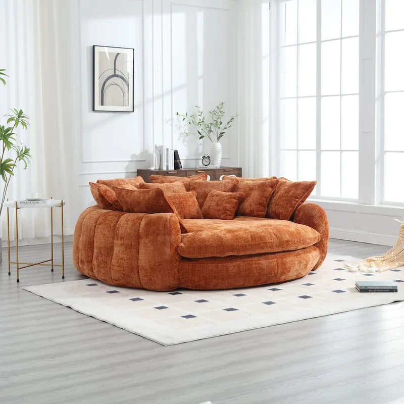 Comfortable Double Loaf Sofa Bed, Oversized Sofa Bed with Armrests – Image 32