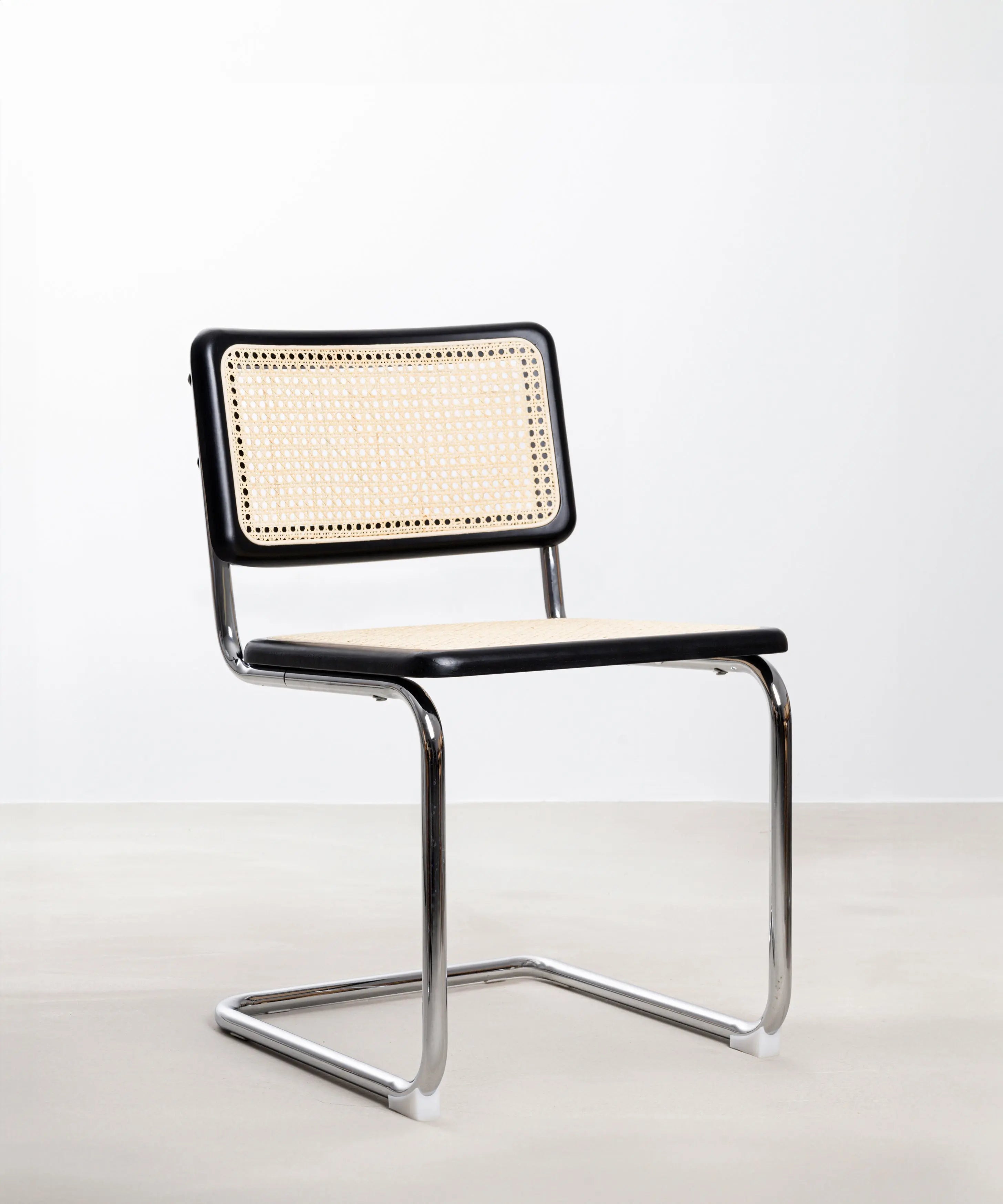 Silla de Comedor de Madera, Ratán y Metal Candy – Image 16