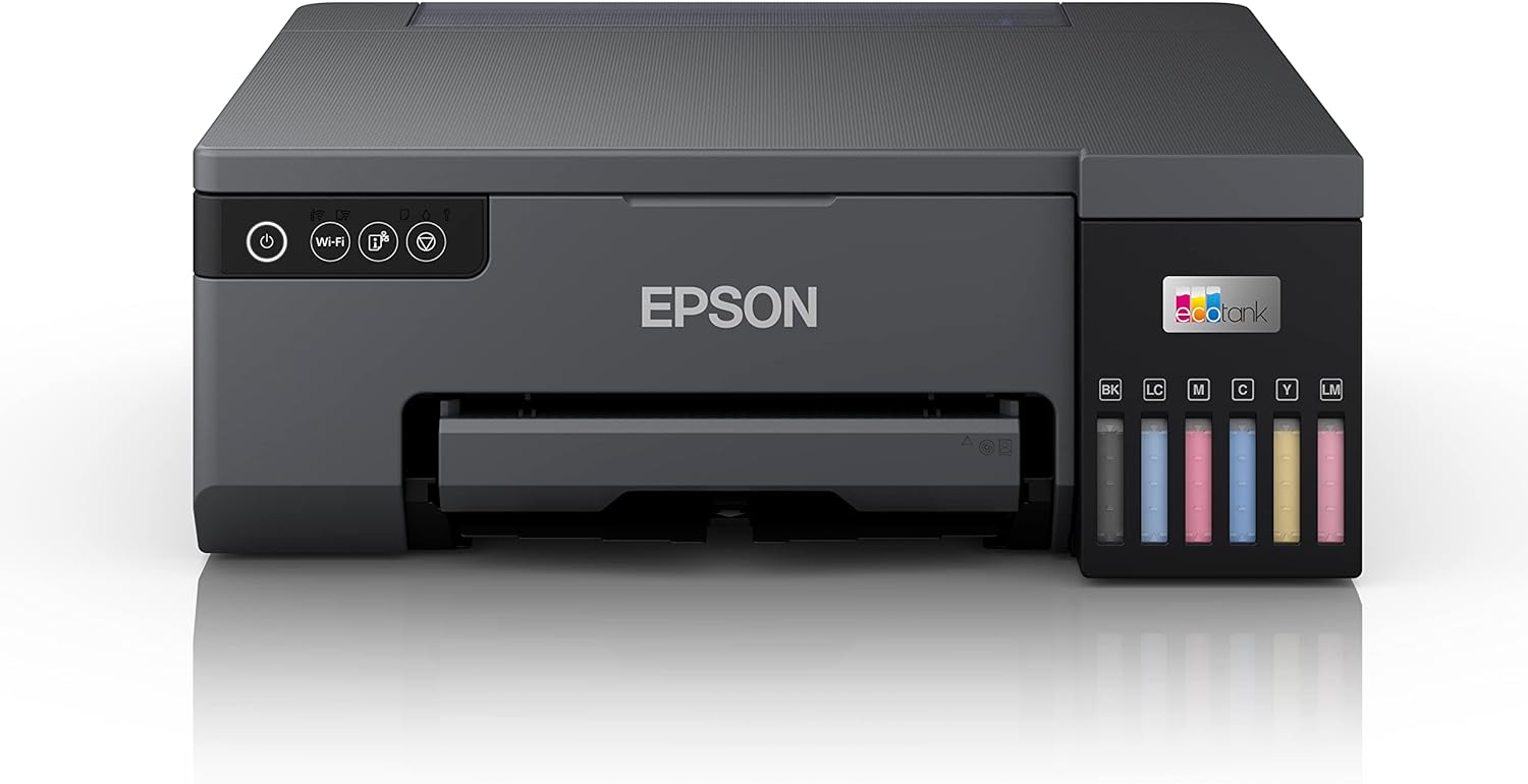 EPSON EcoTank L8050 Imprimante photo Wi-Fi 6 couleurs A4 Connectée avec connectivité Smart App