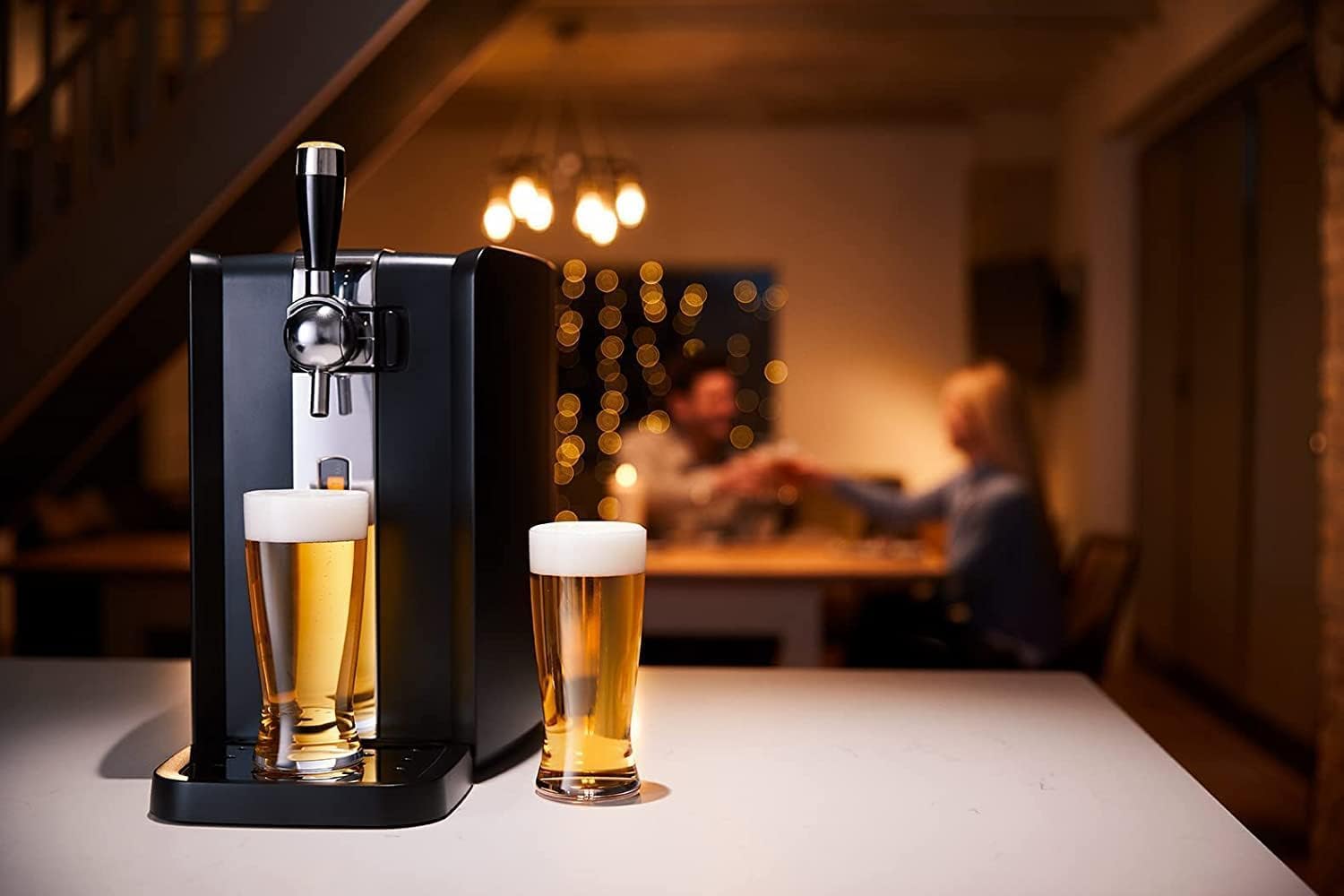 PerfectDraft – Pack Tireuse À Bière + 1 Fût Kwak Blonde 6L – Machine Pression À Domicile – Refroidissement À 3°C – 30 Jours Fraîcheur – Écran LED Température – Idée Cadeau Amateur Bière – Image 2