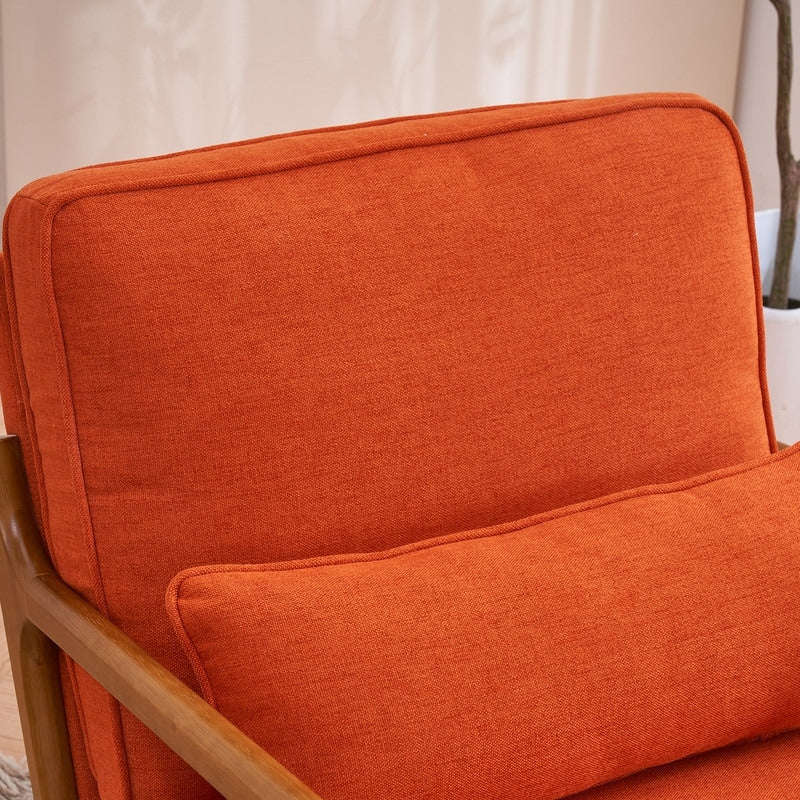 Mid Century Modern Upholstered Accent Chair – Image 43