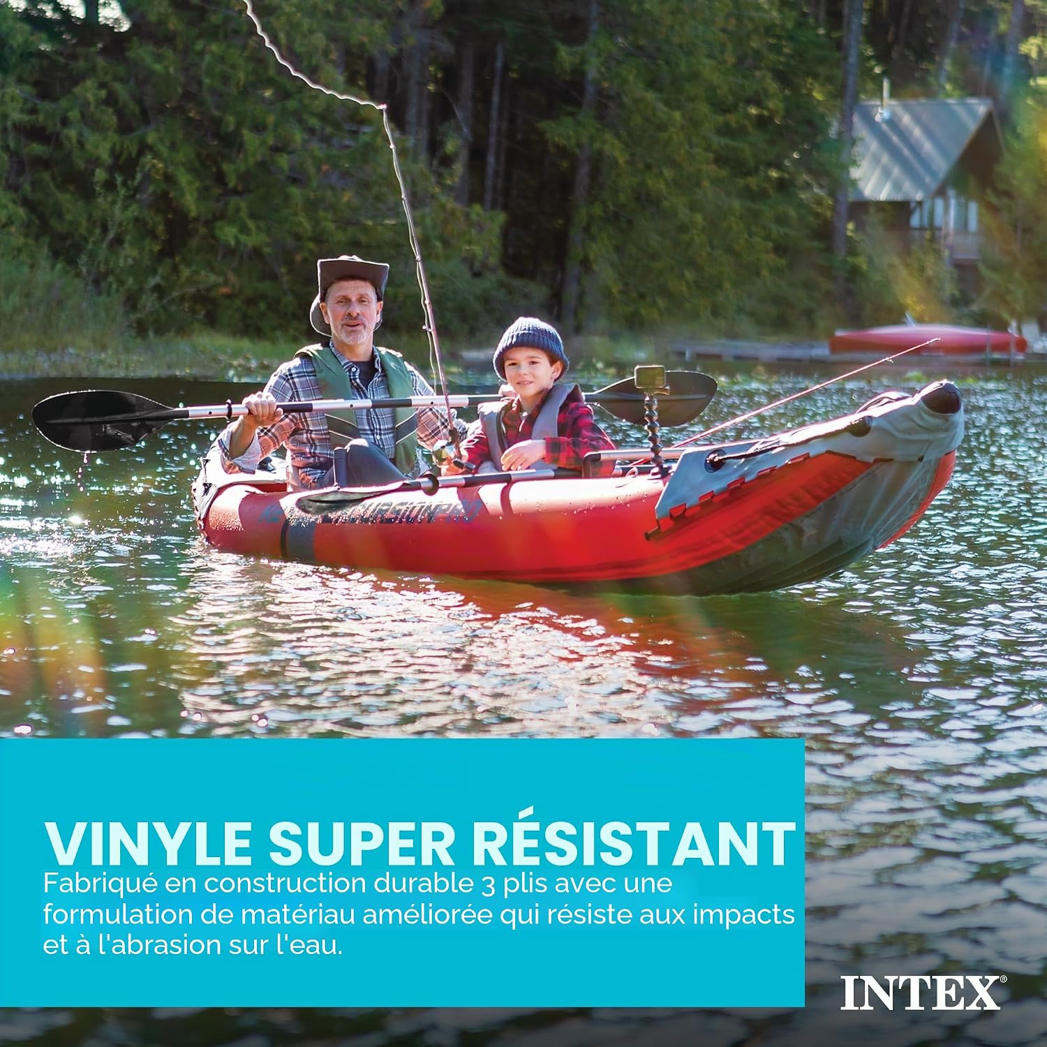 Série de Kayak Intex Excursion Pro – Image 4