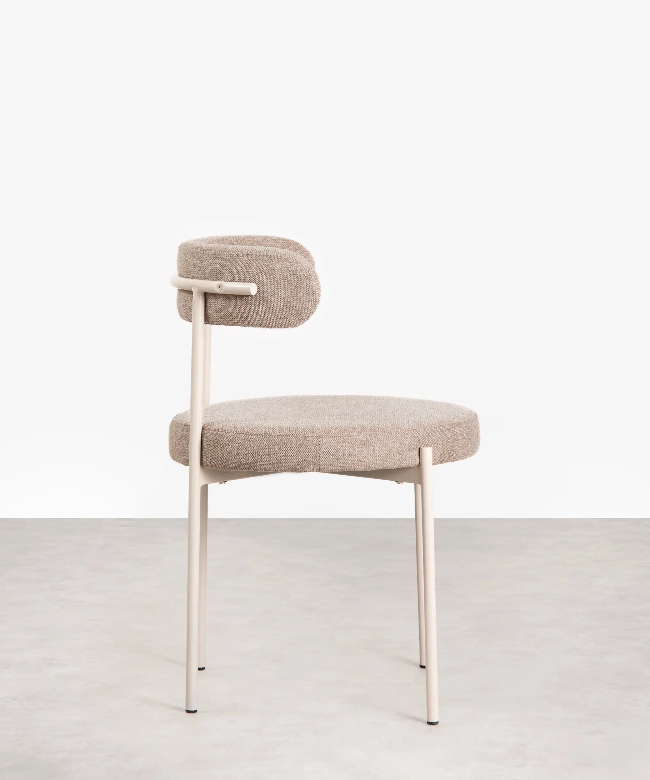 Silla de Comedor en Tela y Metal Alexia – Image 7