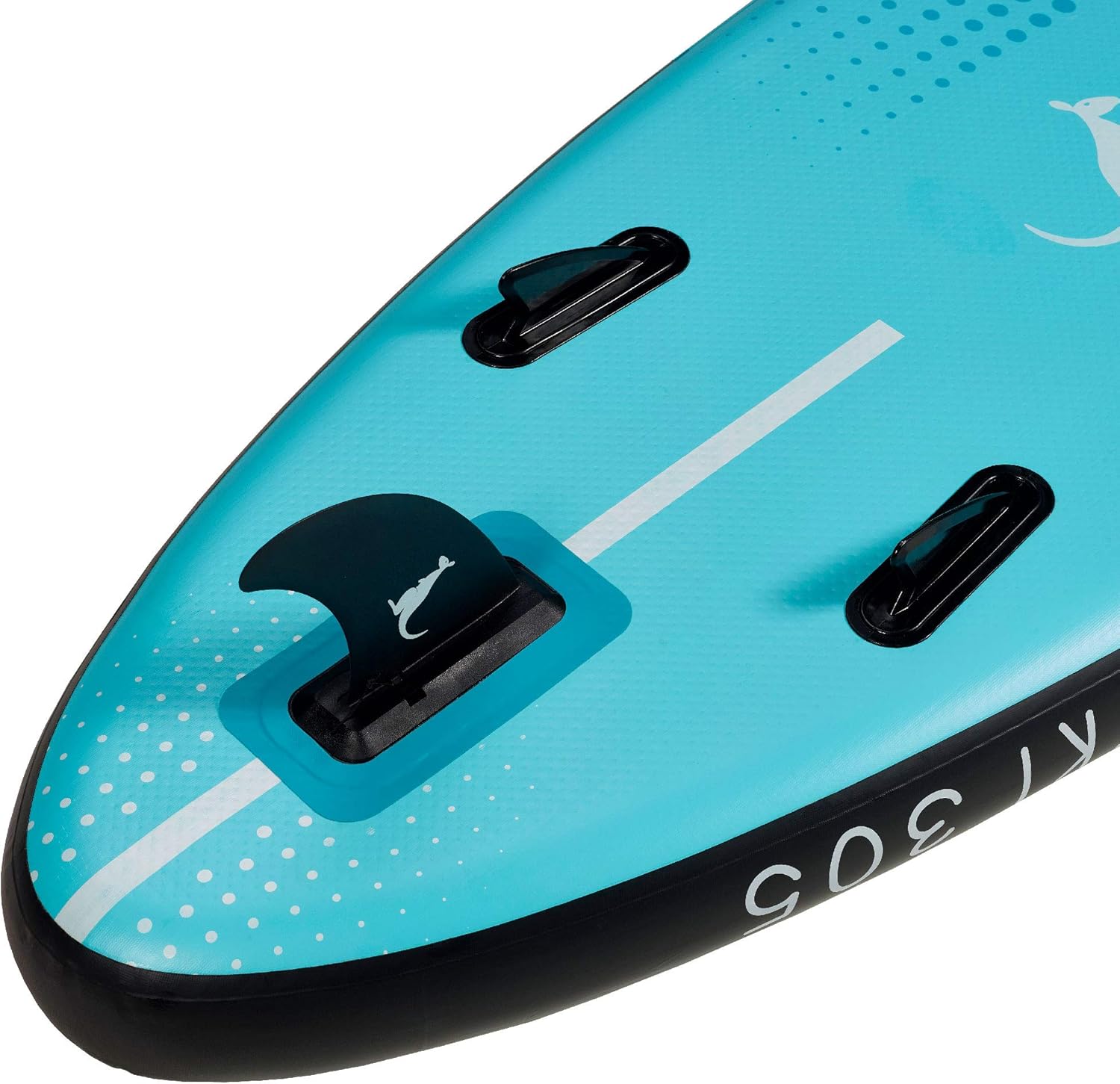 Kangui - Stand up Paddle 305cm Sup Gonflable + pagaie + Sac à Dos + Pompe Haute Pression + Leash + kit de réparation - TIKI – Image 5