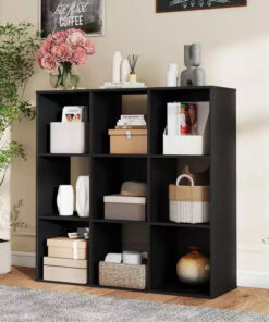 Alternative view of JIONJOY 9 Cube Storage Organizer  36 Inch Tall Vertical Bookshelf with Removable Back Panels, Heavy-Duty Open Shelving