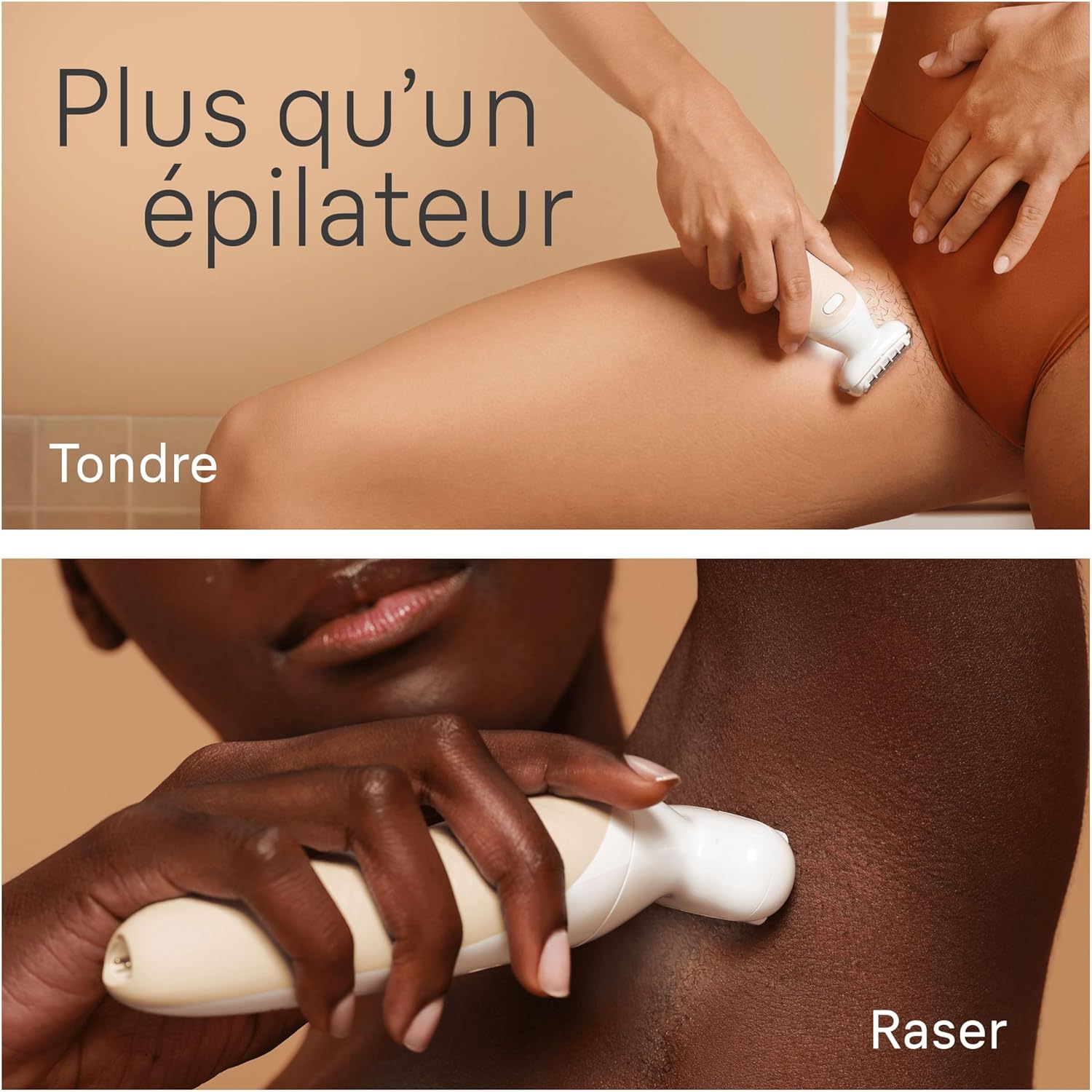 Braun Epilateur Electrique Pour Femmes Silk-épil 9 9-041 3D, Tête Flexible 360°, Etanche, Sans Fil, Kit D’Epilation Avec Tête De Rasoir, Sabot Tondeuse, Rouleaux Massage, Pour Tondre Et Raser – Image 7