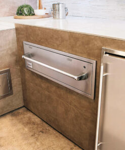 Summerset 36 Built-In Outdoor Warming Drawer In Stainless Steel