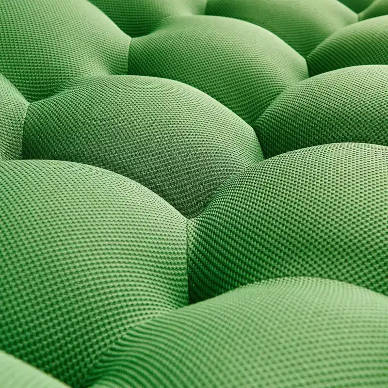 47-Inch Bubble Floor Sofa with Curved Design, 3D Bean Bag Chair for Living Room, Green – Image 5