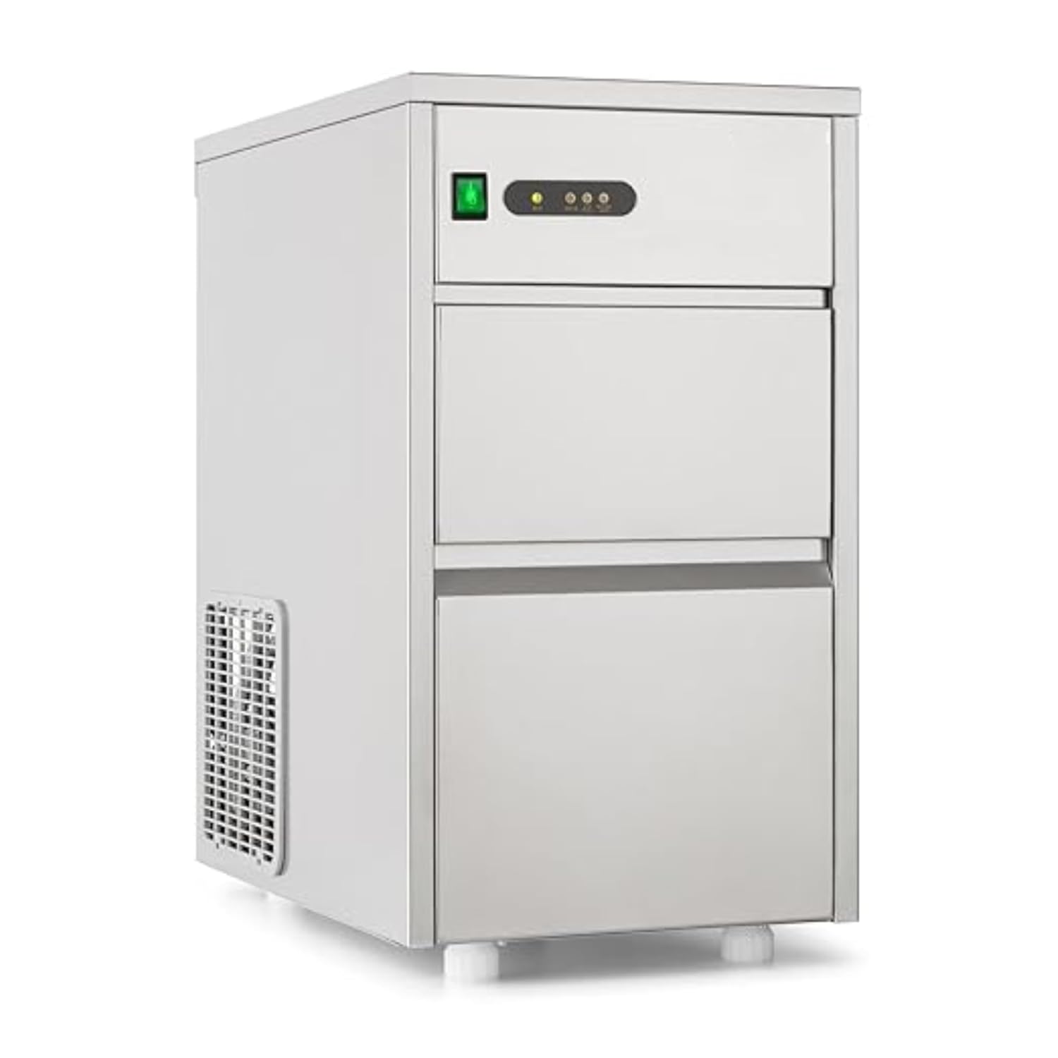 Machine à Glaçons Creux Professionnelle 20kg/24h - Glaçons de Qualité - Stockage 5 kg - Refroidissement à Air – Image 3