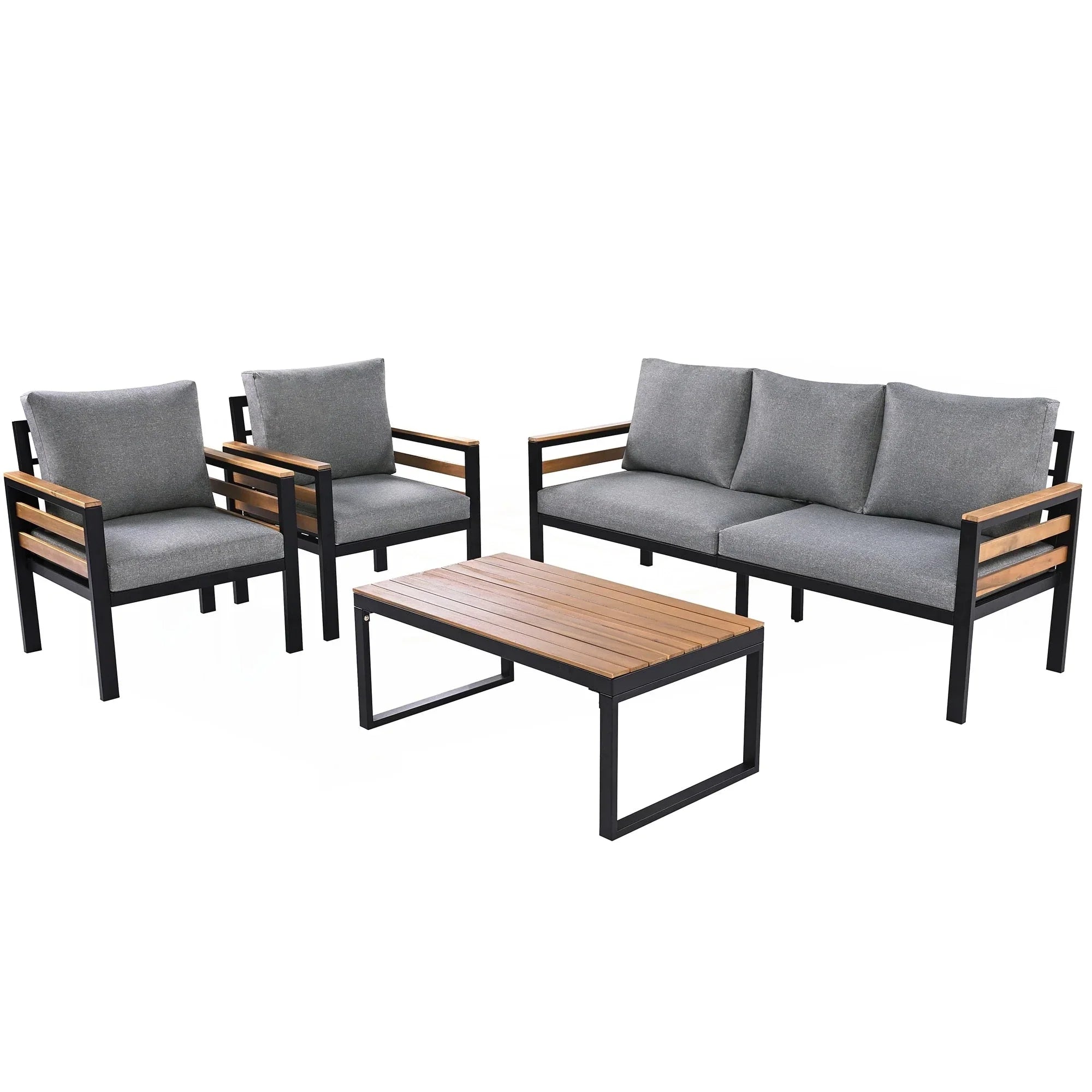 4-Piece Outdoor Furniture Sofa Set – Image 14