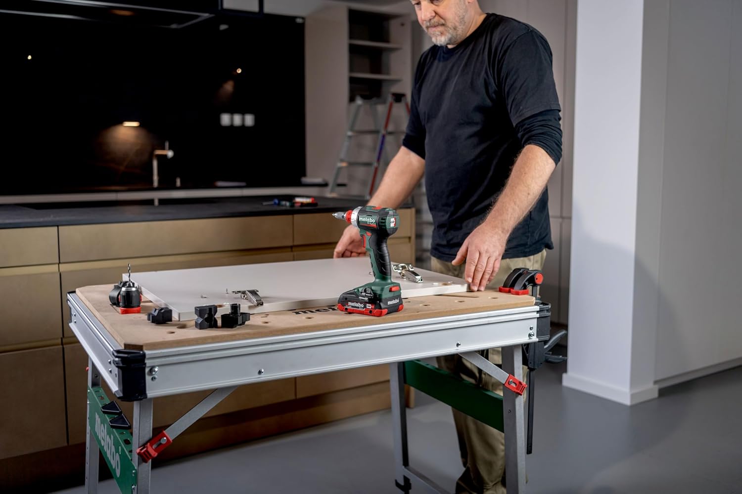 Metabo MWB 100 626991000 Table Multifonction avec Pieds réglables en Hauteur – Image 4
