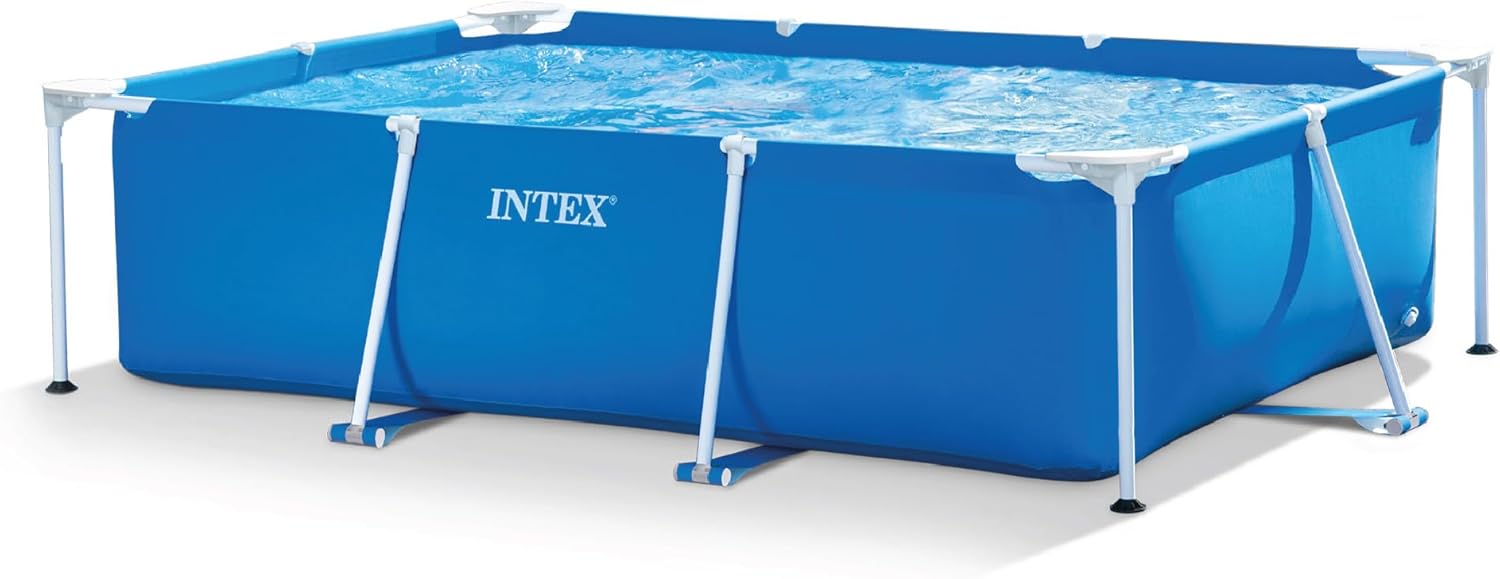 Intex Piscine Metal Frame Junior rectangulaire Tubulaire (l) 2,20 x (l) 1,50 x (h) 0,60m – Image 8
