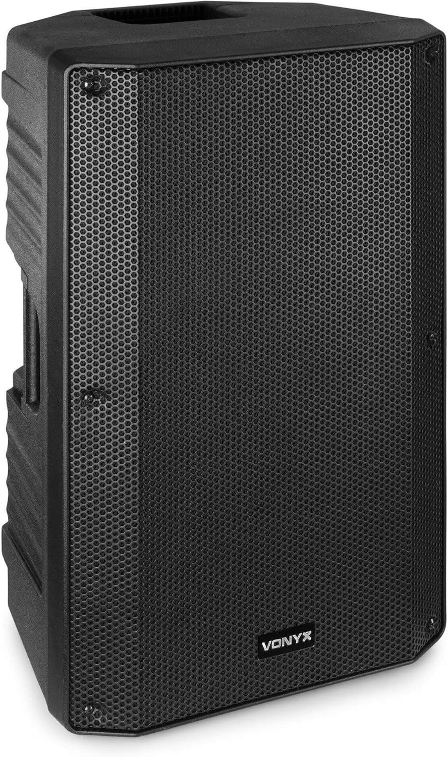 Pack Sono Complet avec Table de Mixage, 2 Enceintes Passives, Micros UHF, Câbles - 1600 Watts, Pied d'Enceines 110 à 175 cm, Bluetooth, MP3, Idéal pour Les DJ Mobiles, Groupes, Événements, Concerts – Image 2