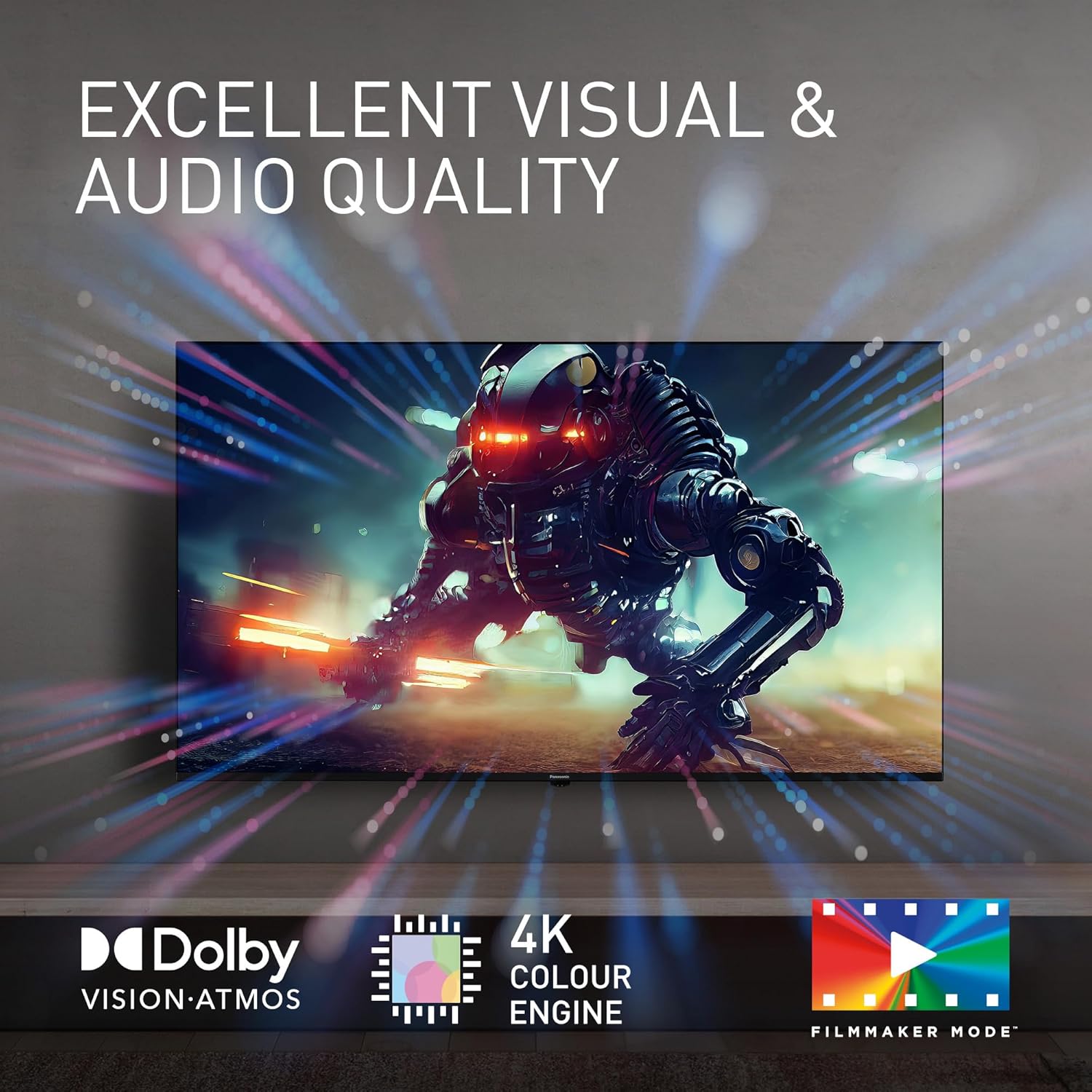Panasonic TN-43W70AEZ, Série W70 43 Pouces 4K Ultra HD LED Smart TV, 2024, Assistant Google, Chromecast, Dolby Vision & Atmos, Mode Jeux, Bluetooth, pour Une expérience visuelle exceptionnelle – Image 5