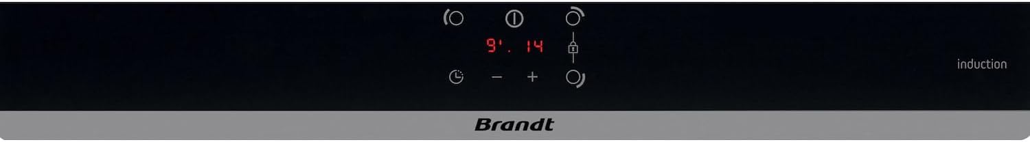 Brandt - BPI6362B - Plaque Induction - Table de Cuisson Encastrable - Noir - 3 Foyers - 5900W - Dimensions Encastrement : 56x49cm - Précision et Performances - Fabriqué en France – Image 2