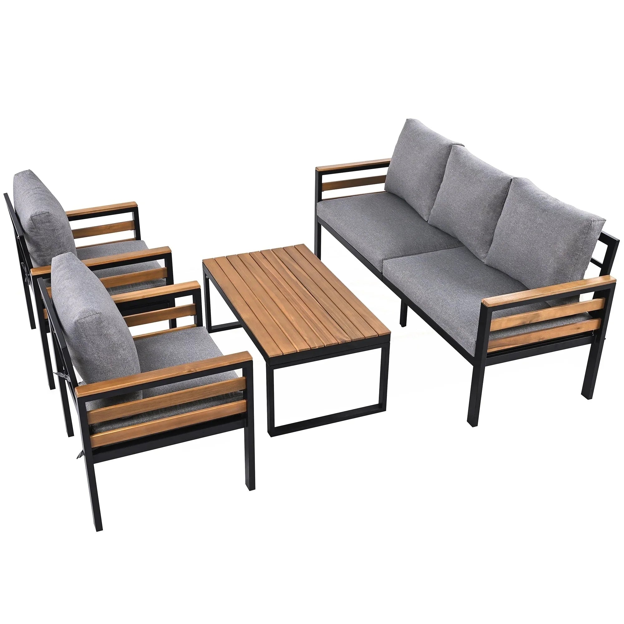 4-Piece Outdoor Furniture Sofa Set – Image 15