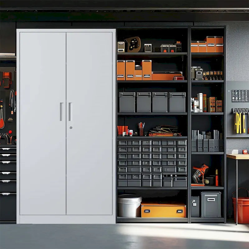 Metal Garage Storage Cabine – Image 6