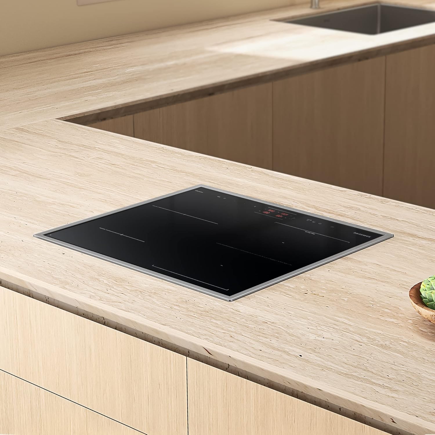 Plaque à induction autonome NZ64B4015HK/U1 , 60 cm, vitrocéramique, Wide Induction, SmartThings Cooking, touches tactiles avec curseur – Image 8
