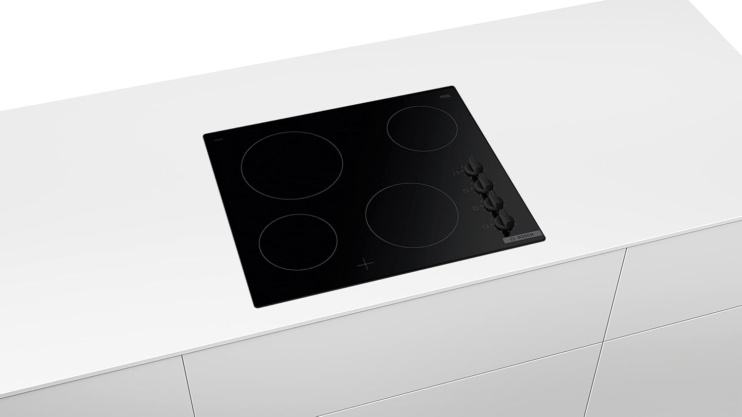 Bosch PKE611CA8E - Série 2 - plaque électrique - 3 foyers - 60 cm - Puissance 6600 W - Noir – Image 4
