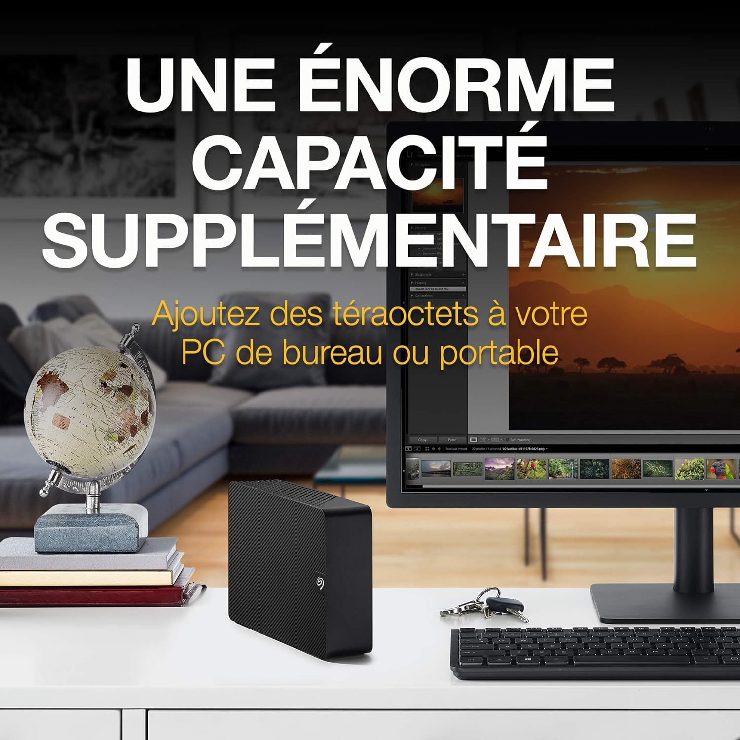 Seagate Expansion 28To Disque Dur Externe HDD - USB 3.0, avec Rescue Data Recovery Services (STKP28000400) – Image 5