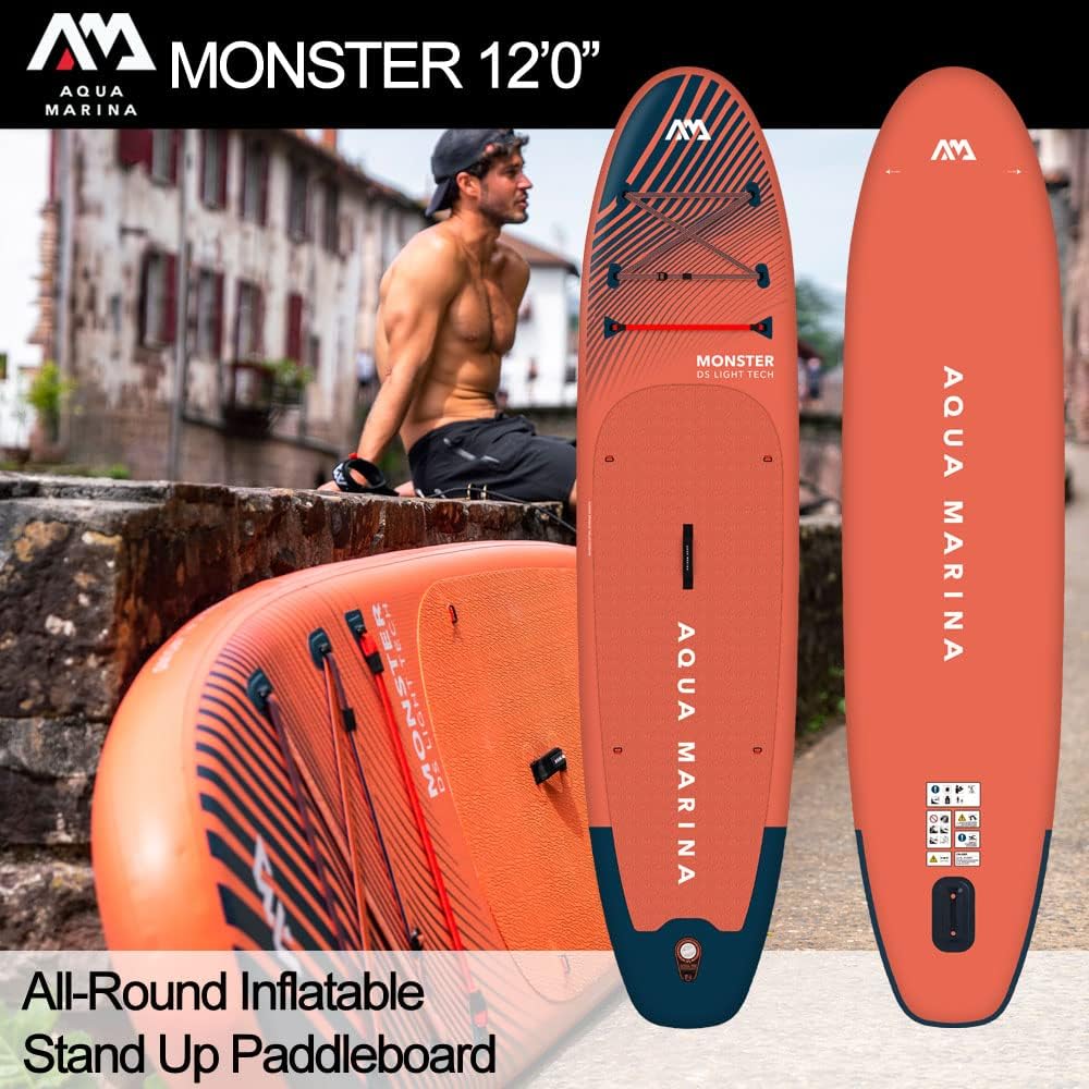Aqua Marina Monster Planche à pagaie Gonflable 366 cm – Image 2