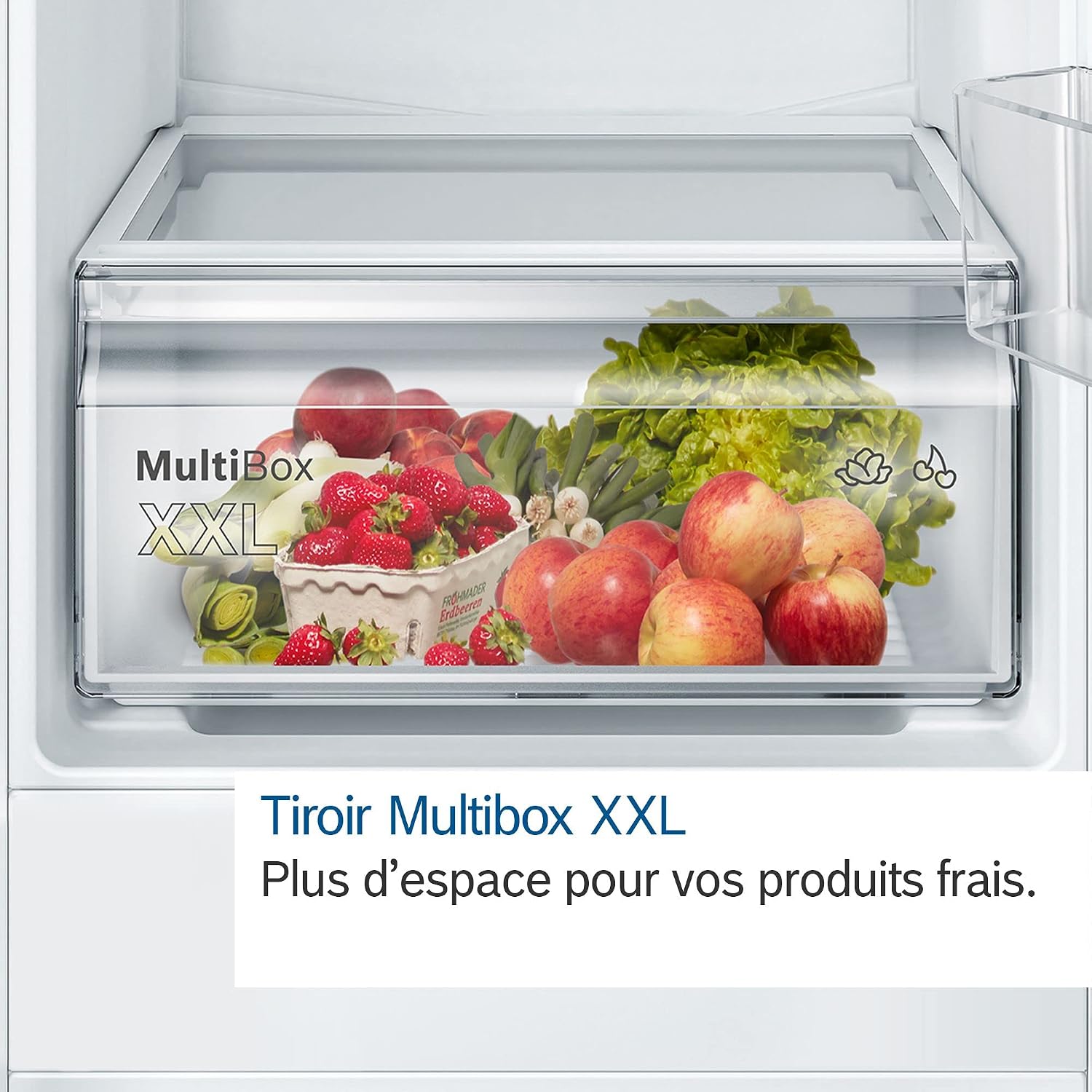 Bosch KGN33NLEB Série 2 Réfrigérateur combiné pose-libre - 282L - L 60cm x H 176cm - Inox – Image 4