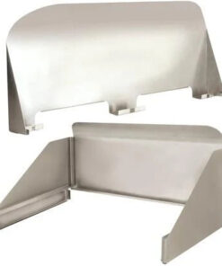 Alternative view of Alfresco 30-Inch Stainless Steel Wind Guard Grill on Cart