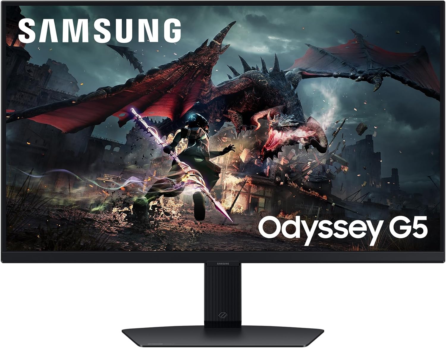 Ecran PC Odyssey G50D 27’’ 180Hz, 1ms, Dalle Fast IPS, Résolution QHD:2560x1440, Contraste 1000:1, AMD FreeSync, Auto Source Switch +, HDR400, Pied ajustable, DisplayPort, HDMI, LS27DG502EUXEN