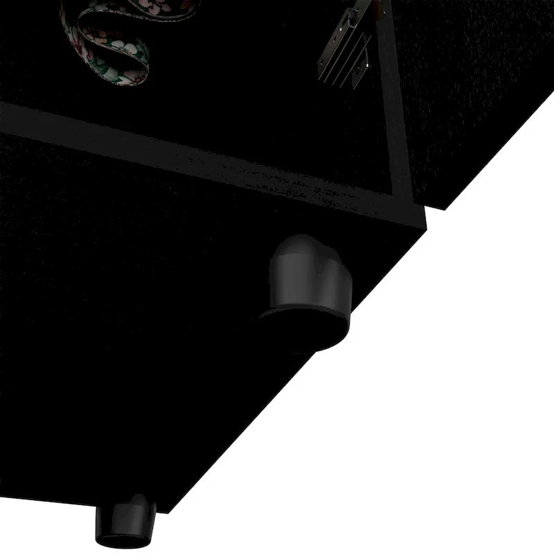 Rose Double Armoire with Hanging Rod – Image 9