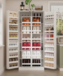 Alternative view of Versatile Kitchen Organizer: Compact 31.5  Cabinet with Smart Storage