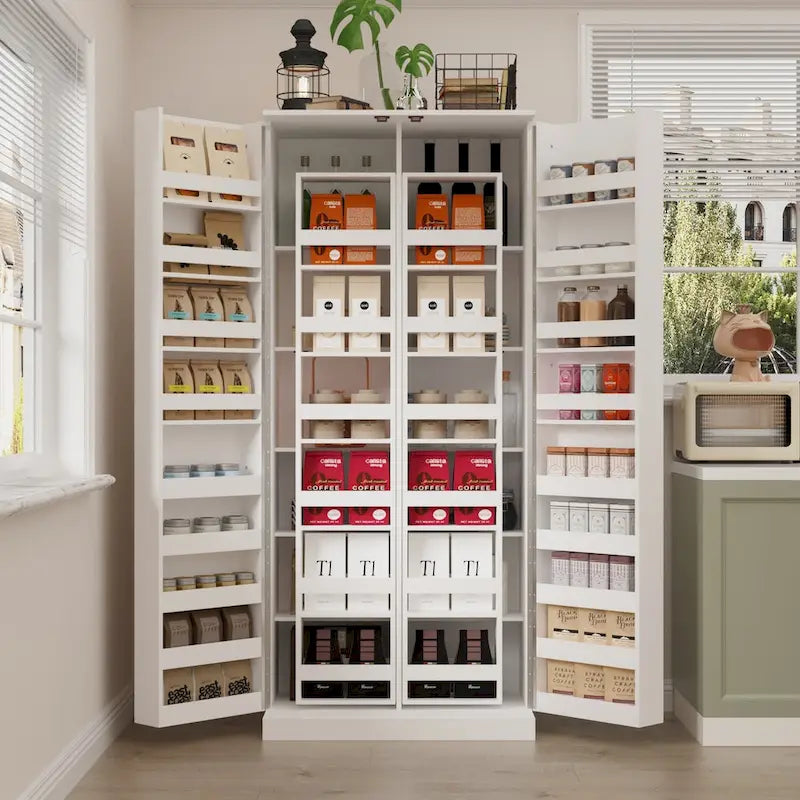 Versatile Kitchen Organizer: Compact 31.5 Cabinet with Smart Storage – Image 2