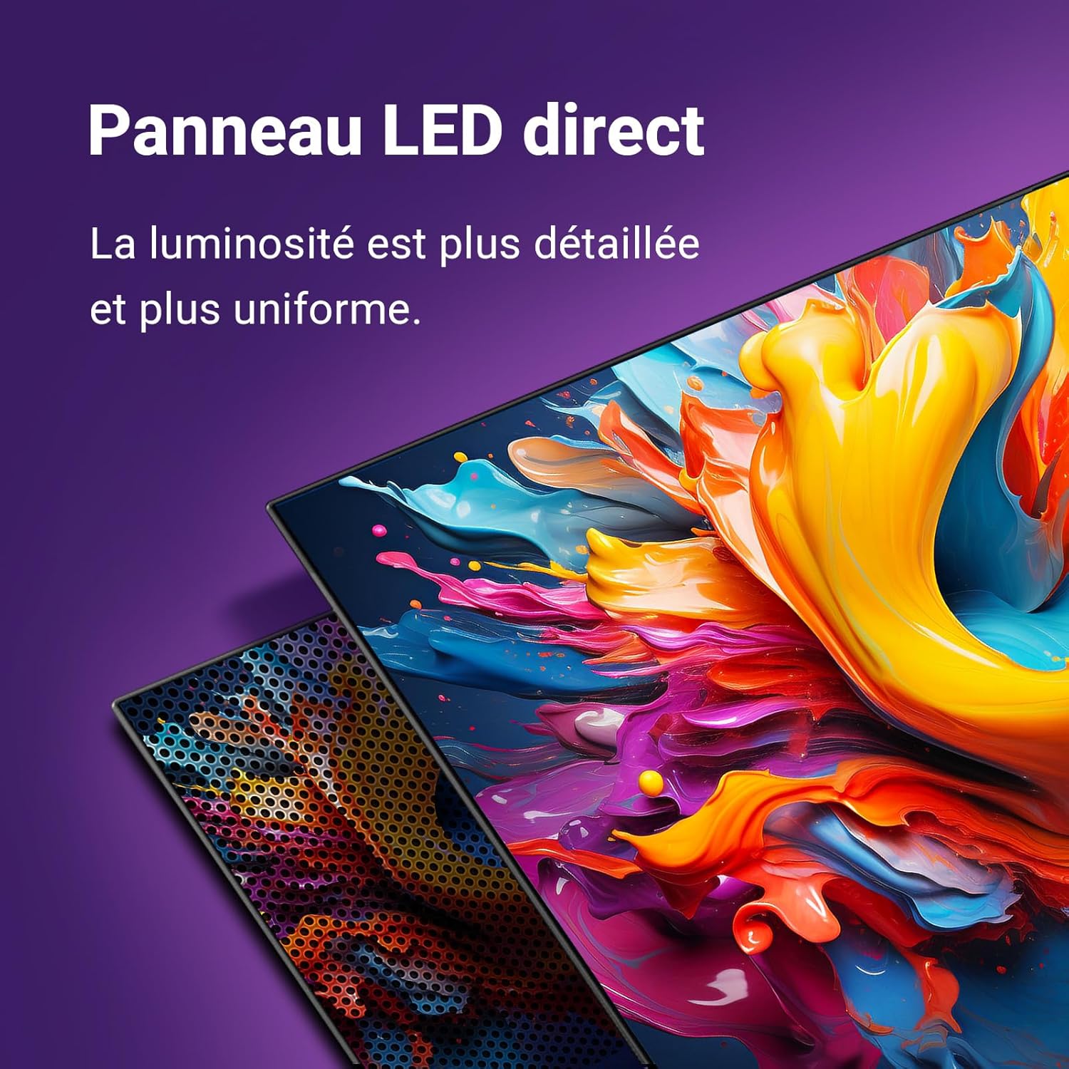 TuTu Smart TV 32 Pouces (80 cm) WiFi VIDAA Connectée Télévision sans Bord avec Triple Tuner(DVB-C/S2/-T2), VIDAA Remote App, Molotov, Netflix, Prime Video, Disney+, Youtube (TUV32HQ1B, 2024) – Image 4