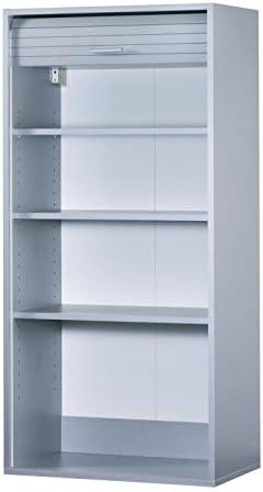 SIMMOB Meuble Haut de Cuisine Imitation Alu 3 Etagères 60 x 123,6 x 35 cm – Image 6