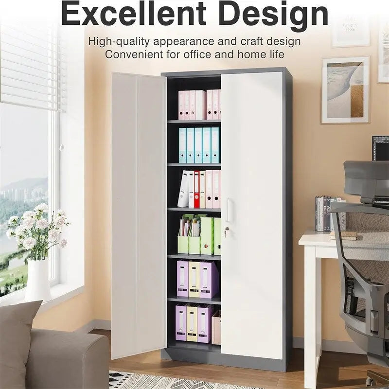 Metal Garage Storage Cabinet – Image 18