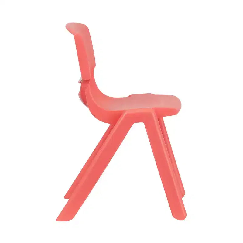 Flash Furniture 10 Pack Plastic Stackable School Chair with 13.25 Seat Height – Image 26