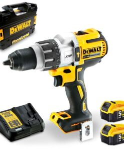 18V Brushless 2 x 5.0Ah 13mm Hammer Drill Kit DCD996P2-XE