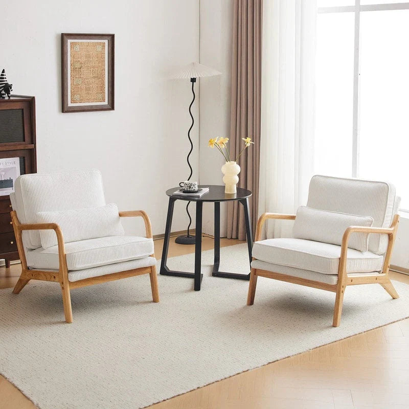 Mid Century Modern Upholstered Accent Chair – Image 73