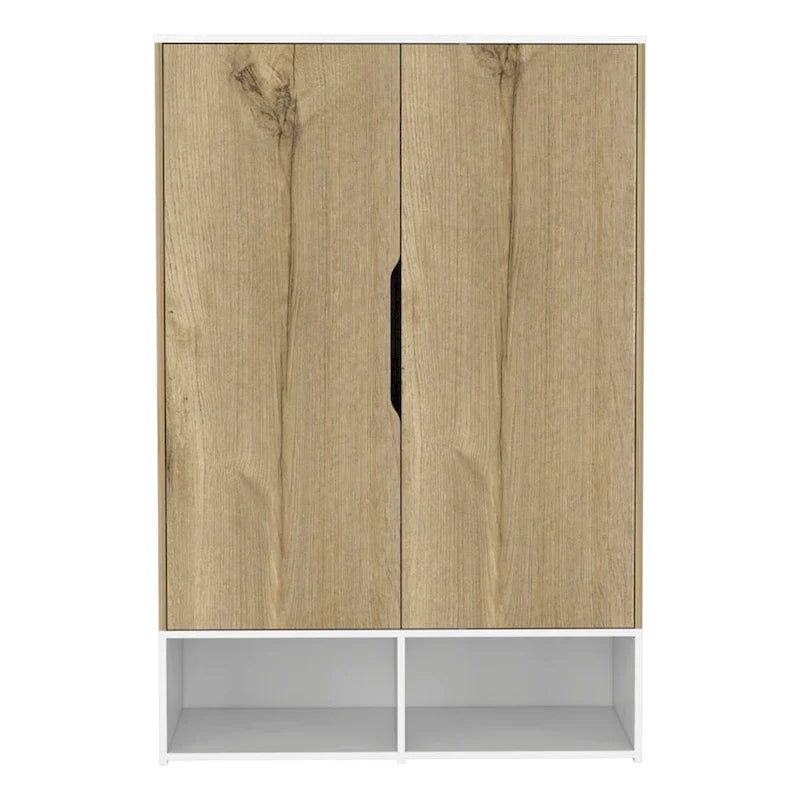 Rose Double Armoire with Hanging Rod – Image 18