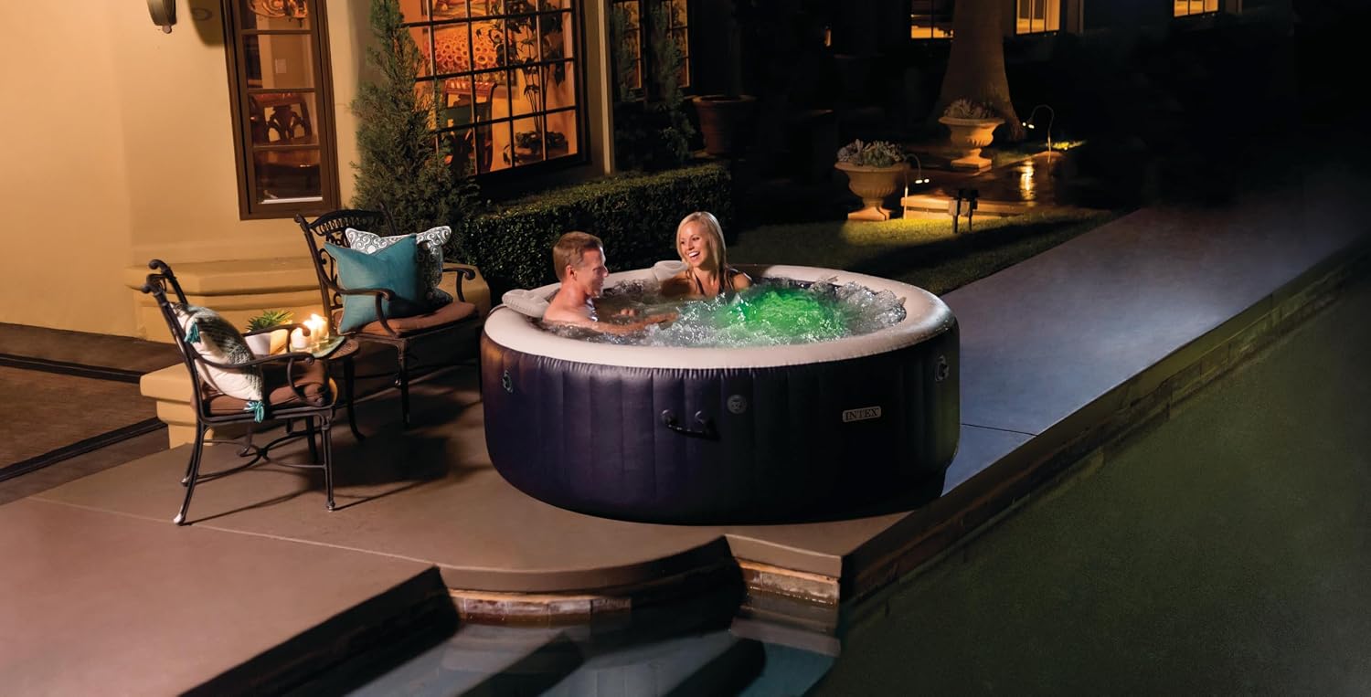 Intex - 28430NP - Pure Spa Blue Navy 4 Places – Image 3