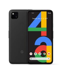 Google Pixel 4a - New Unlocked Android Smartphone - 128 GB of Storage - Up to 24 Hour Battery Just Black (Noir)