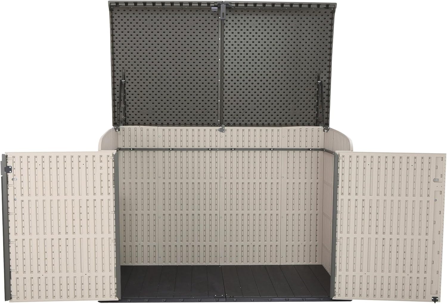 Lifetime Coffre de Rangement extérieur Tan 191,1 x 107,3 x 132,2 cm – Image 2