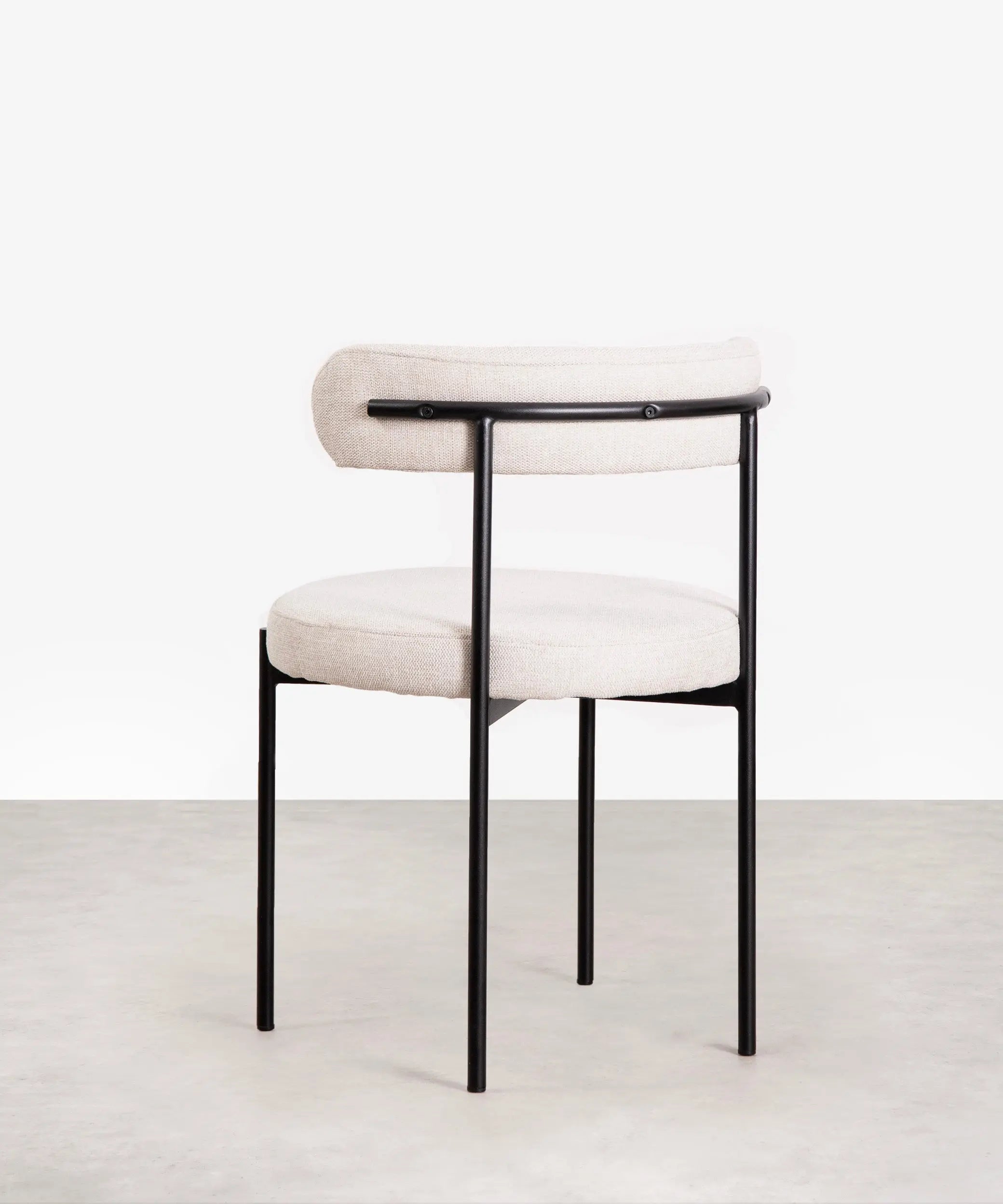 Silla de Comedor en Tela y Metal Alexia – Image 16