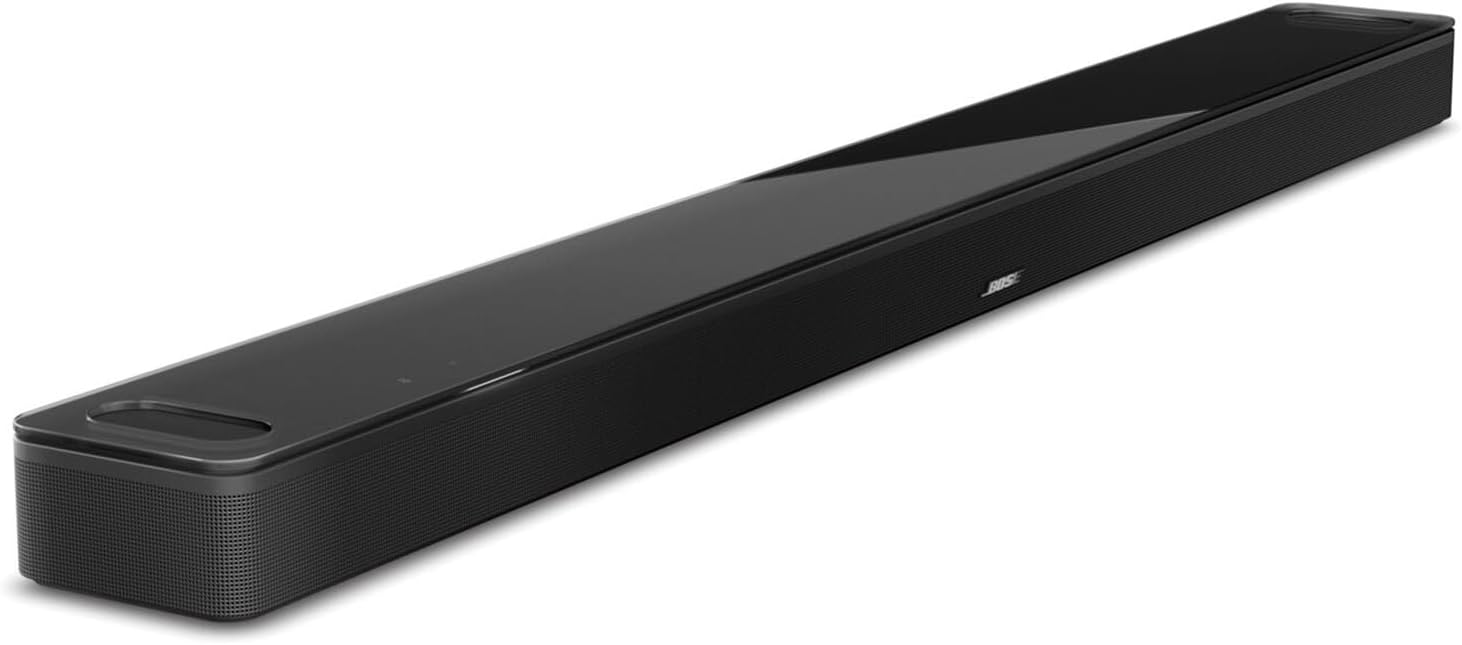 Ultra Barre de Son Intelligente avec Dolby Atmos et Alexa, Système de Son Surround pour téléviseur, IA Bluetooth sans Fil, Noir